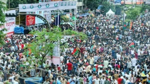 আনুষ্ঠানিকভাবে শুরু হলো ছাত্রদলের সমাবেশ